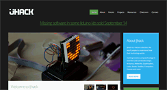 Desktop Screenshot of ijhack.org